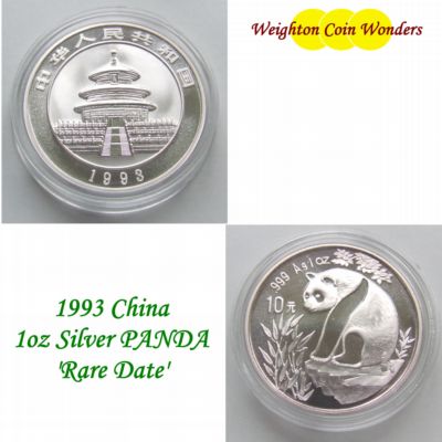 (image for) 1993 1oz Silver PANDA